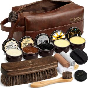 Shoe Care Kit – 16-in-1 Leather S...