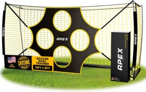 12×6 FT Soccer Goal with Preci...