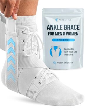 Reinforced Lace Up Ankle Brace for ...