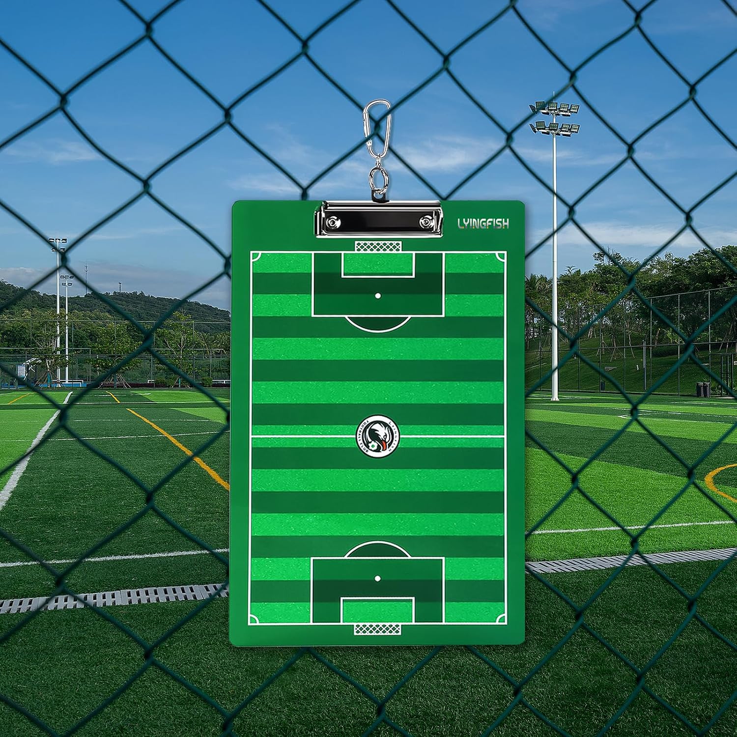 Dry Erase Coaches Clipboard, Waterproof Soccer Whiteboard for Coaches Double-Sided Soccer Clipboard for Coaches Writable and Erasable Coaching Board Dry Erase Coaching Board Dry Erase Clipboard Gift - Image 8