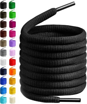 Birch Oval Shoelaces 27 Colors Half...