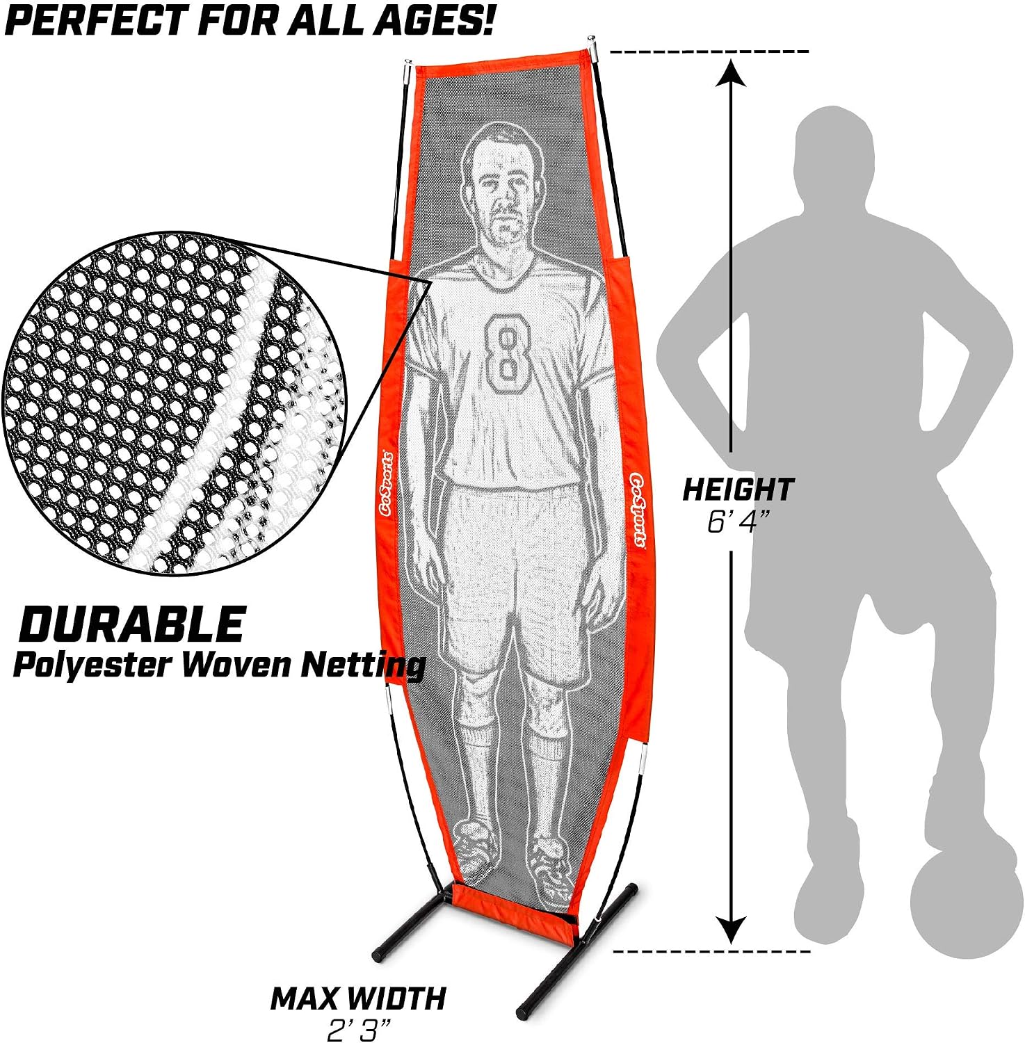 GoSports XTRAMAN Soccer Dummy Defender Training Mannequin - Image 6