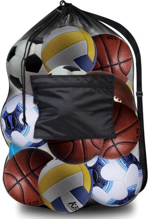 Extra Large Mesh Ball Bag,Drawstrin...