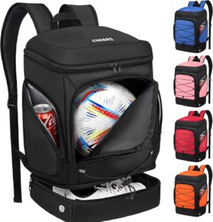 Soccer Backpack,Soccer Bag with Bal...