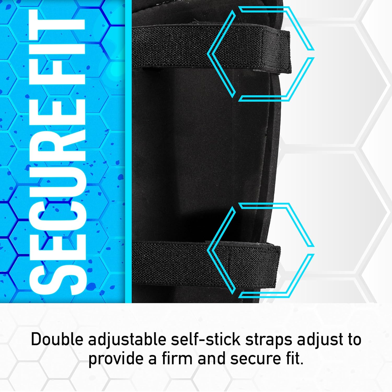Franklin Sports Soccer Shin Guards for Youth + Adults - Superlight Shin Guards for Men, Women + Kids - (2) Shin Guard Set for Boys + Girls - Image 6