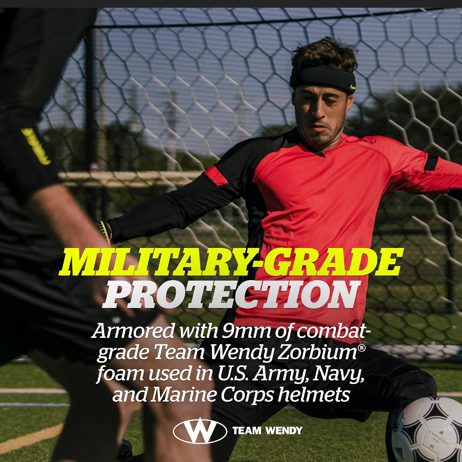Storelli ExoShield Head Guard, Military-Grade Head Protection, Foam Padding Headband, Official Headgear of US Club Soccer - Image 3