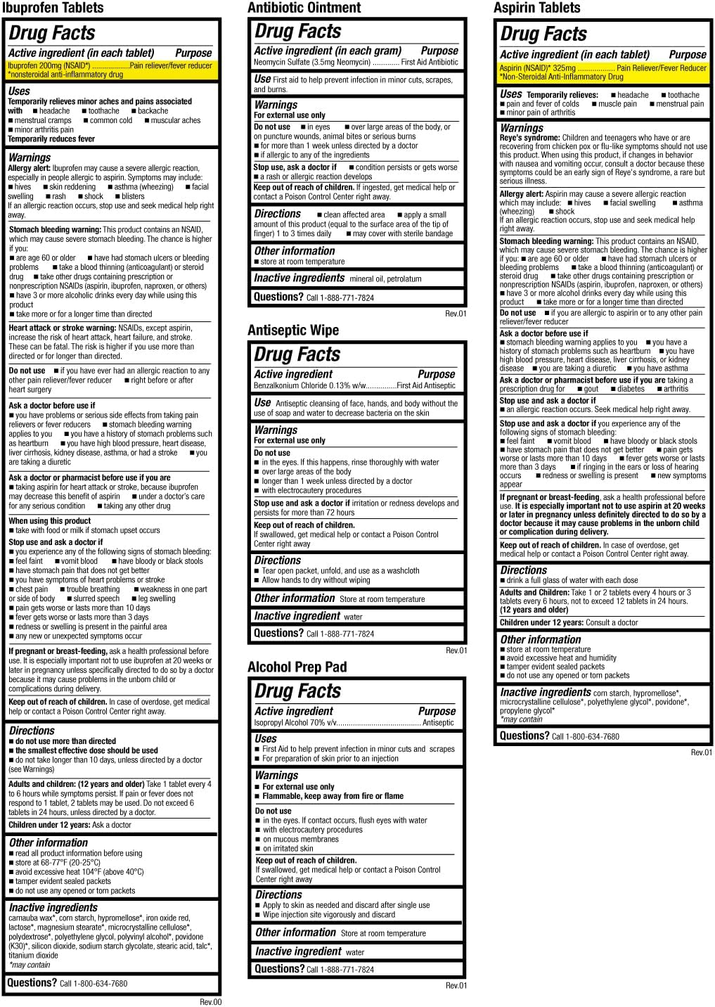 Be Smart Get Prepared 73-Piece Coach’s and Team Sports First Aid Kit in Roll up Bag: Clean, Treat, Protect Cuts, Scrapes. Home, Office, Car, School, Travel, Hunting, Outdoor, Camping, FSA HSA - Image 11