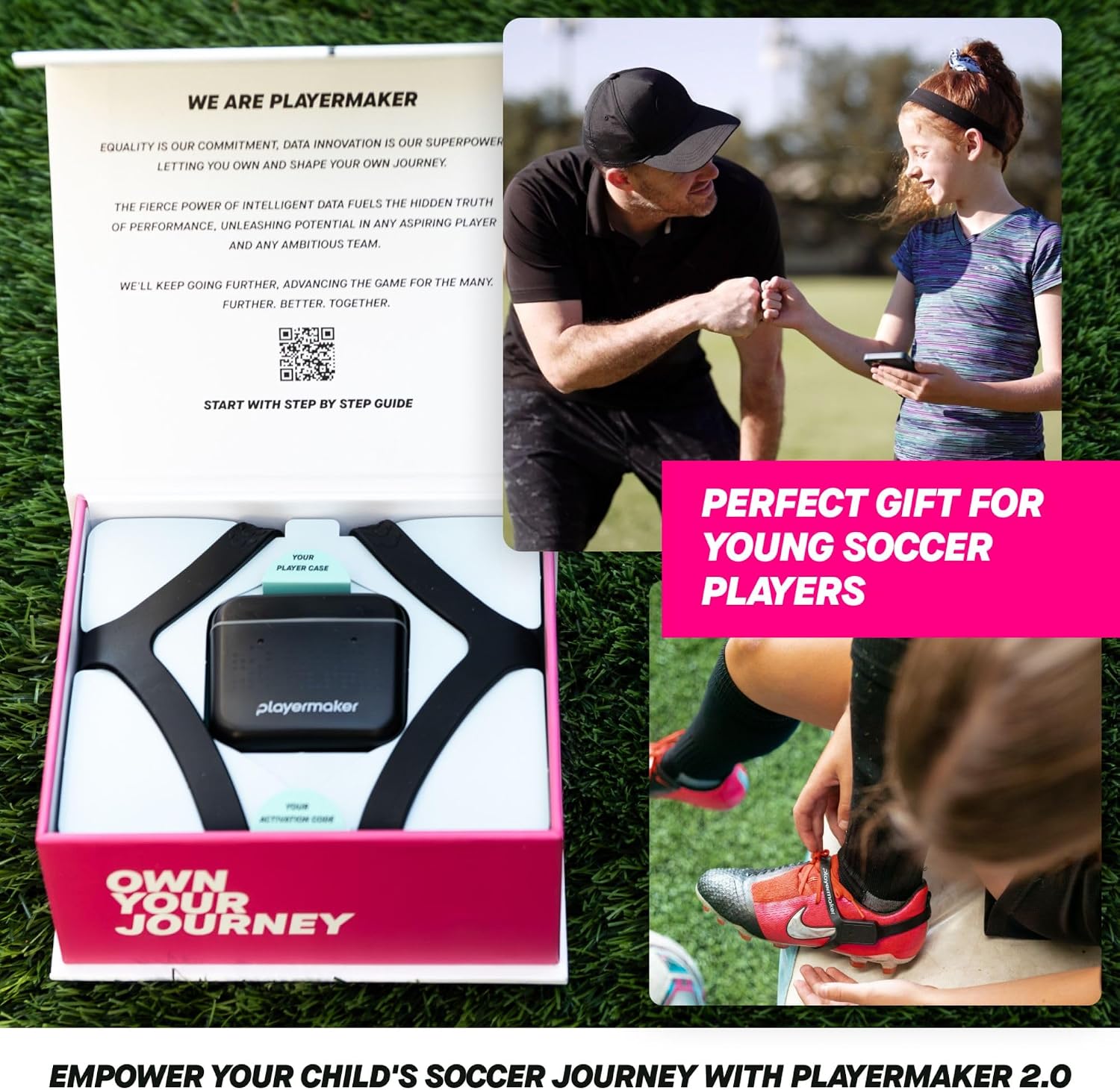 2.0 Smart Soccer Tracker - AI Soccer Sensor for Aspiring Players, Stop Guessing and Start Improving with Real Data, Tracks Every Touch, Step and Movement, FIFA Certified Wearable - Image 4