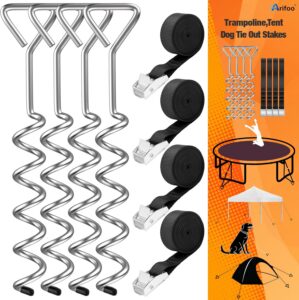 Trampoline Stakes Heavy Duty Strong...