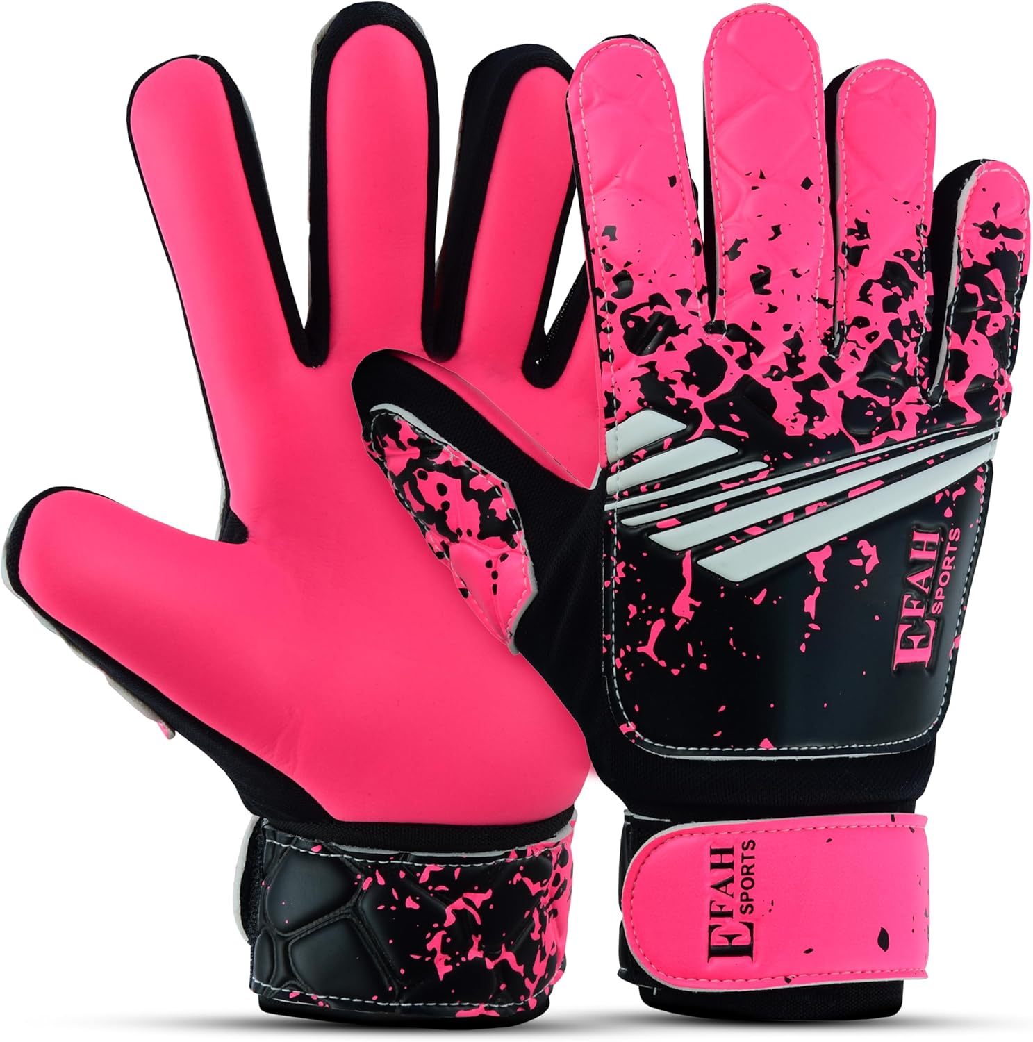 Soccer Goalie Goalkeeper Gloves for Kids Boys Children Youth | Strong Grip Latex Palm
