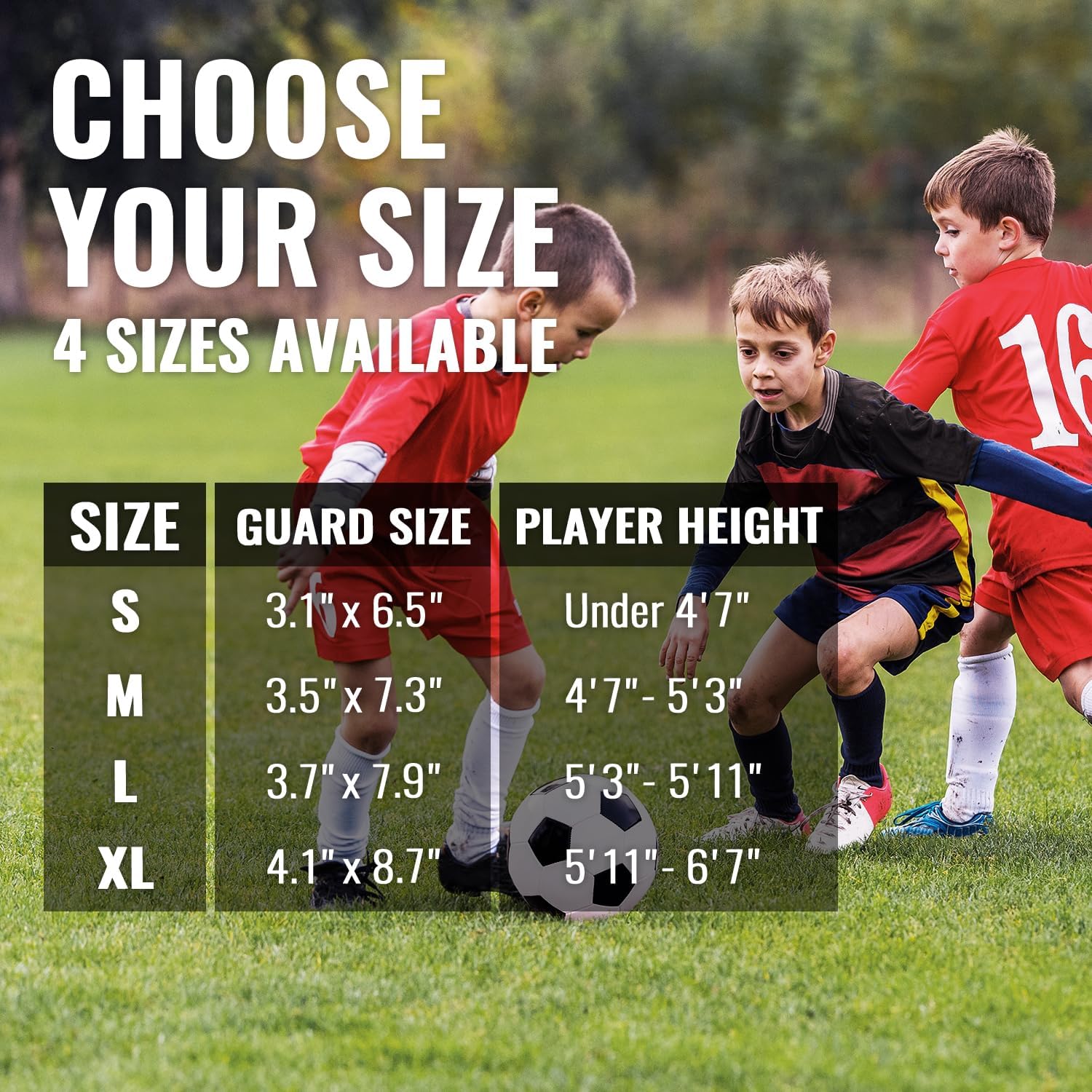 Northdeer Soccer Shin Guards for Kids Adults | Sleeves with Optimized Insert Pocket Protective Soccer for Boys Girls Men - Image 6