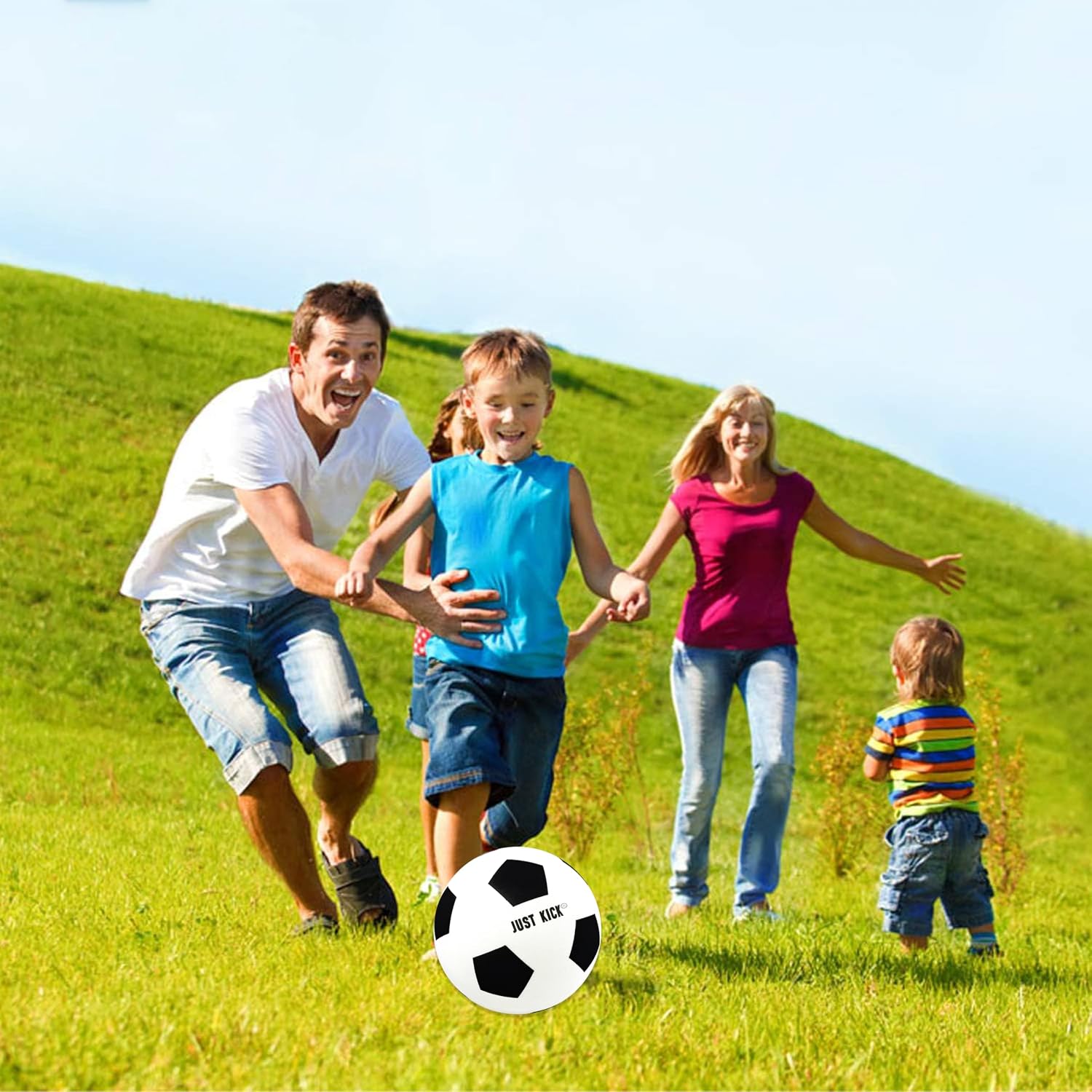SRG Silent Foam Soccer Ball – Airless Indoor House Ball for Quiet Training, Soft Durable Foam Design, Multi-Use for Dribbling Practice, Gift for Soccer Fans, Sizes 3/5 / 7 - Image 7