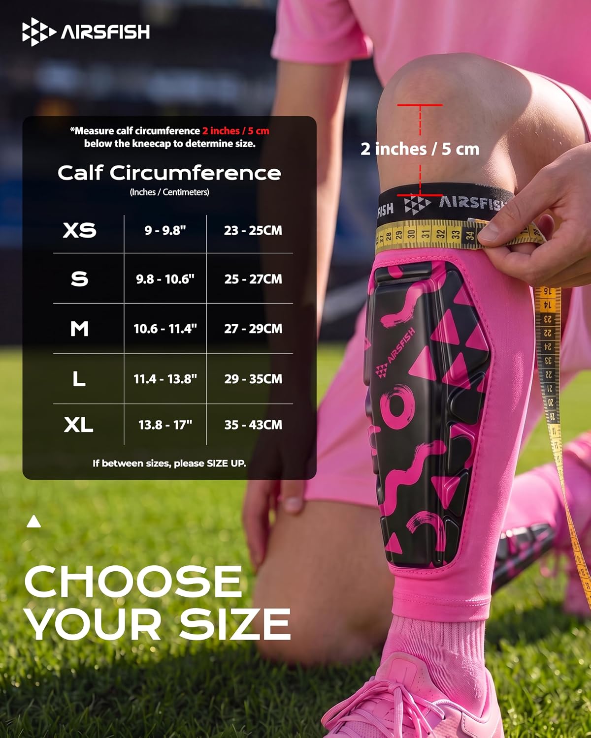 Soccer Shin Guards for Kid Youth, Protective Shin Defender Sleeve | Impact-Resistant Material | Breathable | Lightweight | Anti-slip Grip | Integrated One-Piece Tibia Protect | Machine-washable - Image 4