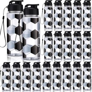 Mifoci 20 Pieces Sports Water Bottl...