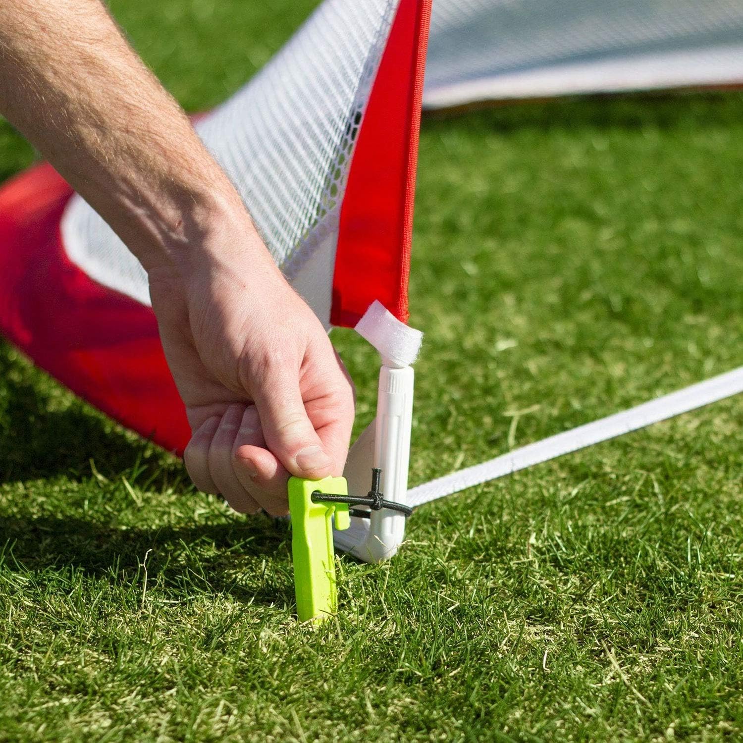 GoSports Portable Pop-Up Soccer Goals for Backyard - Kids & Adults - Set of Two Nets with Agility Training Cones and Carrying Case - Image 9