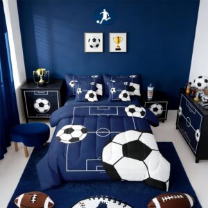 Erosebridal Football Bedding Set Tw...