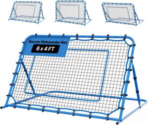 VEVOR Soccer Baseball Rebounder Net...