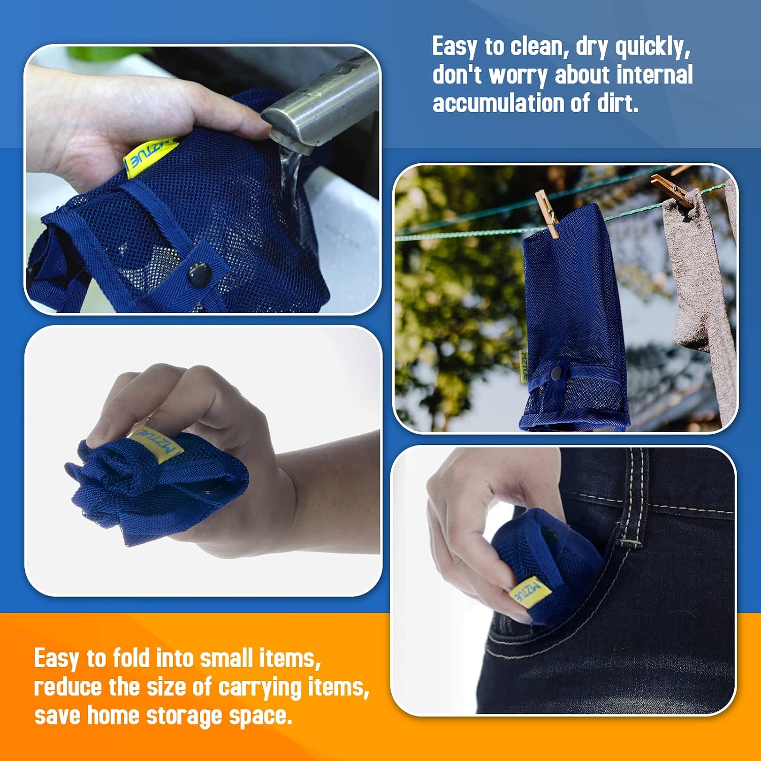 Water Bottle Holder with Strap for Walking, Hiking | Hands Free Bottle Sling Bag, Easy Clean, Lightweight, Foldable, Space Saving Carrier Suitable for Daily Essentials - Image 4