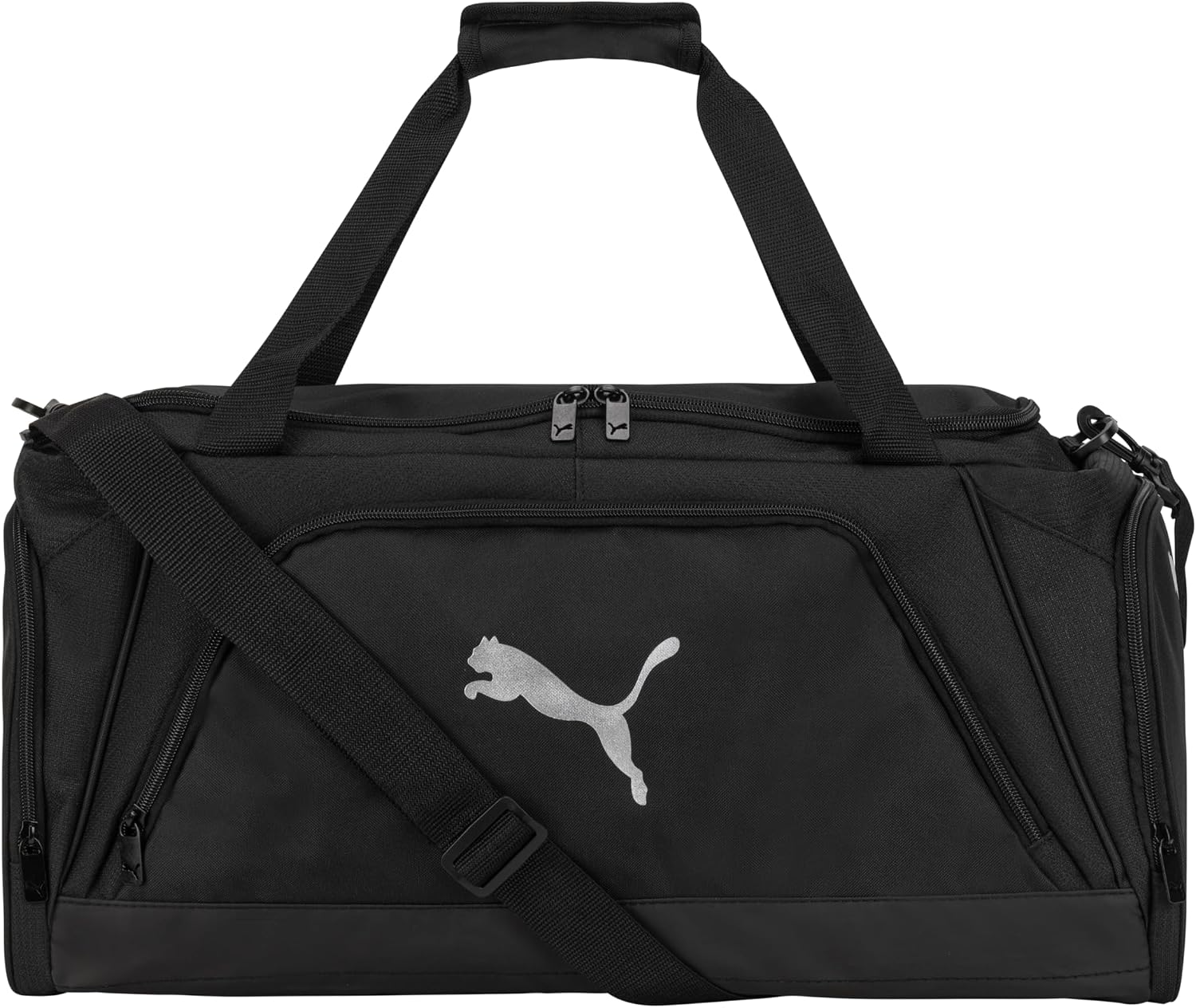 PUMA Accelerator Duffel Bag with Removable Strap & Shoe Pocket