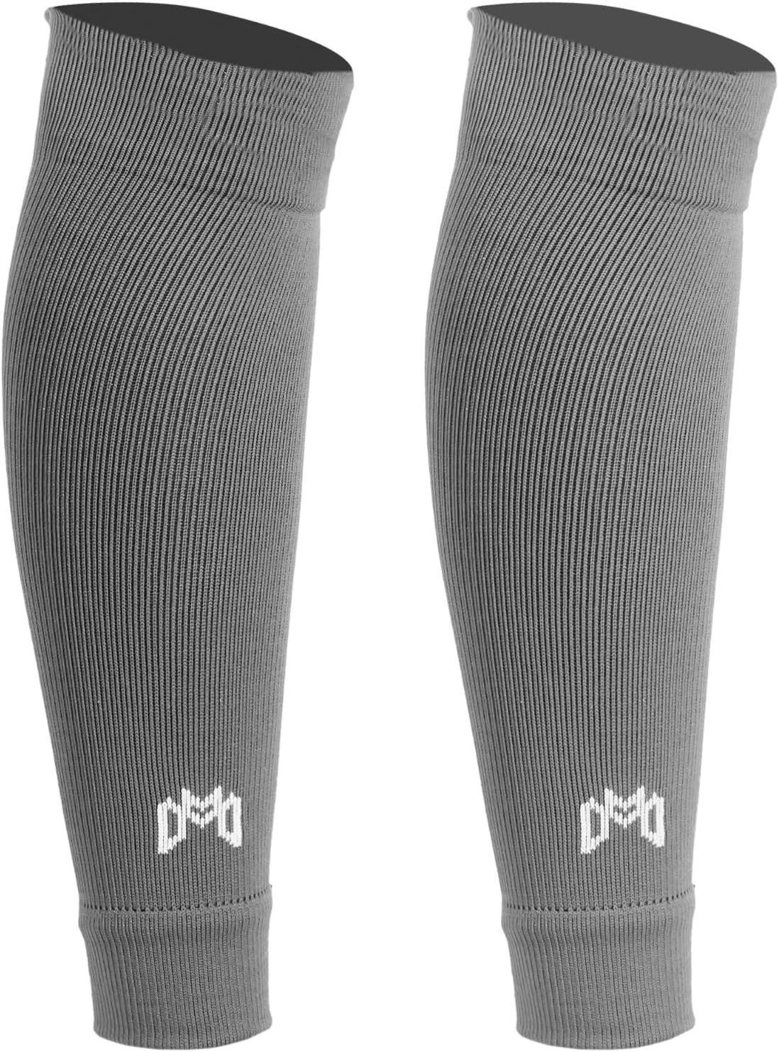 Pre Cut Soccer Sock Sleeves, Companion for Soccer Grip Socks, Securely Holds Shin Guards, Compression Leg Warmer