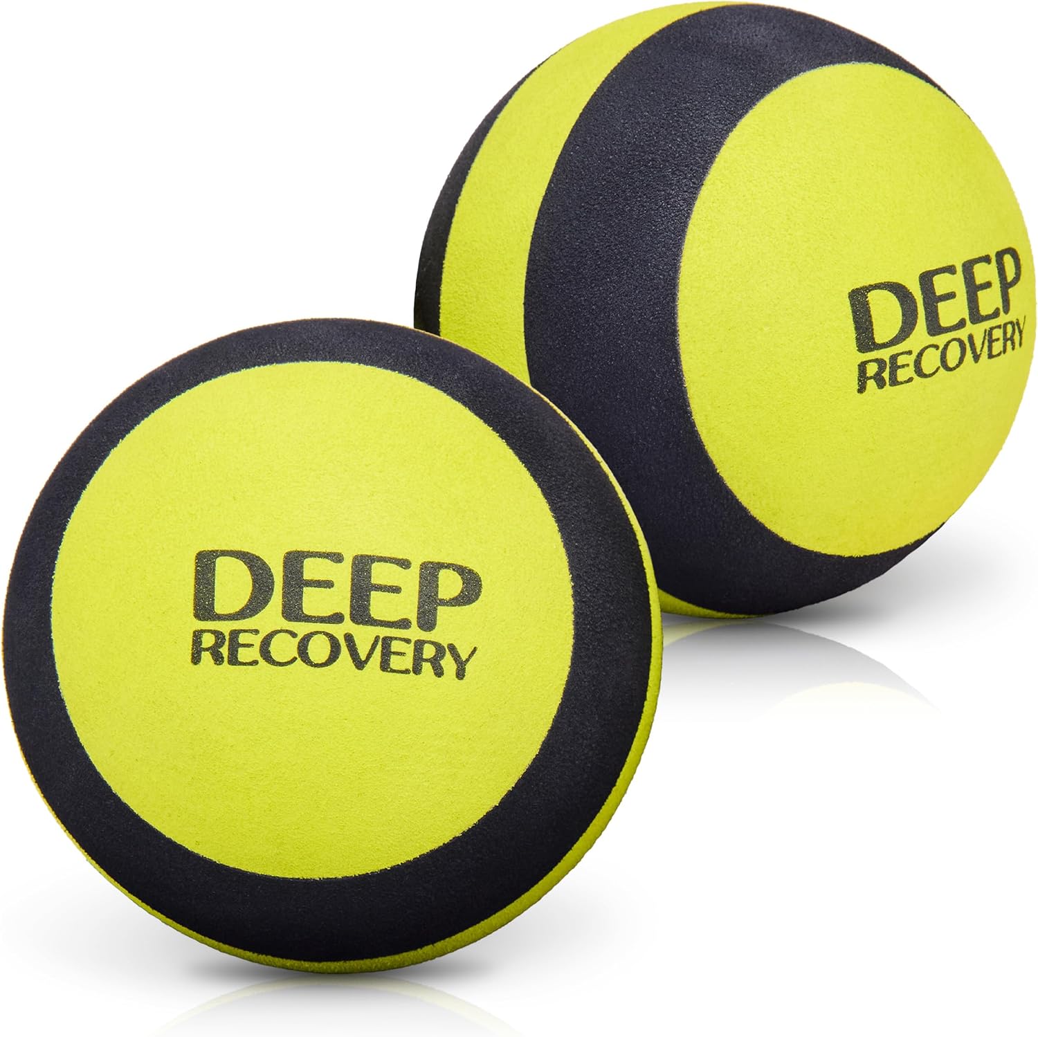 Yoga Deep Tissue Massage Ball Set, Firm Density – 4-Inch Myofascial Release Balls for Feet, Back, Neck, Legs & Arms – Trigger Point & Mobility Therapy (2-Pack)