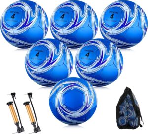 Realspring 6 Pcs Soccer Balls Bulk ...