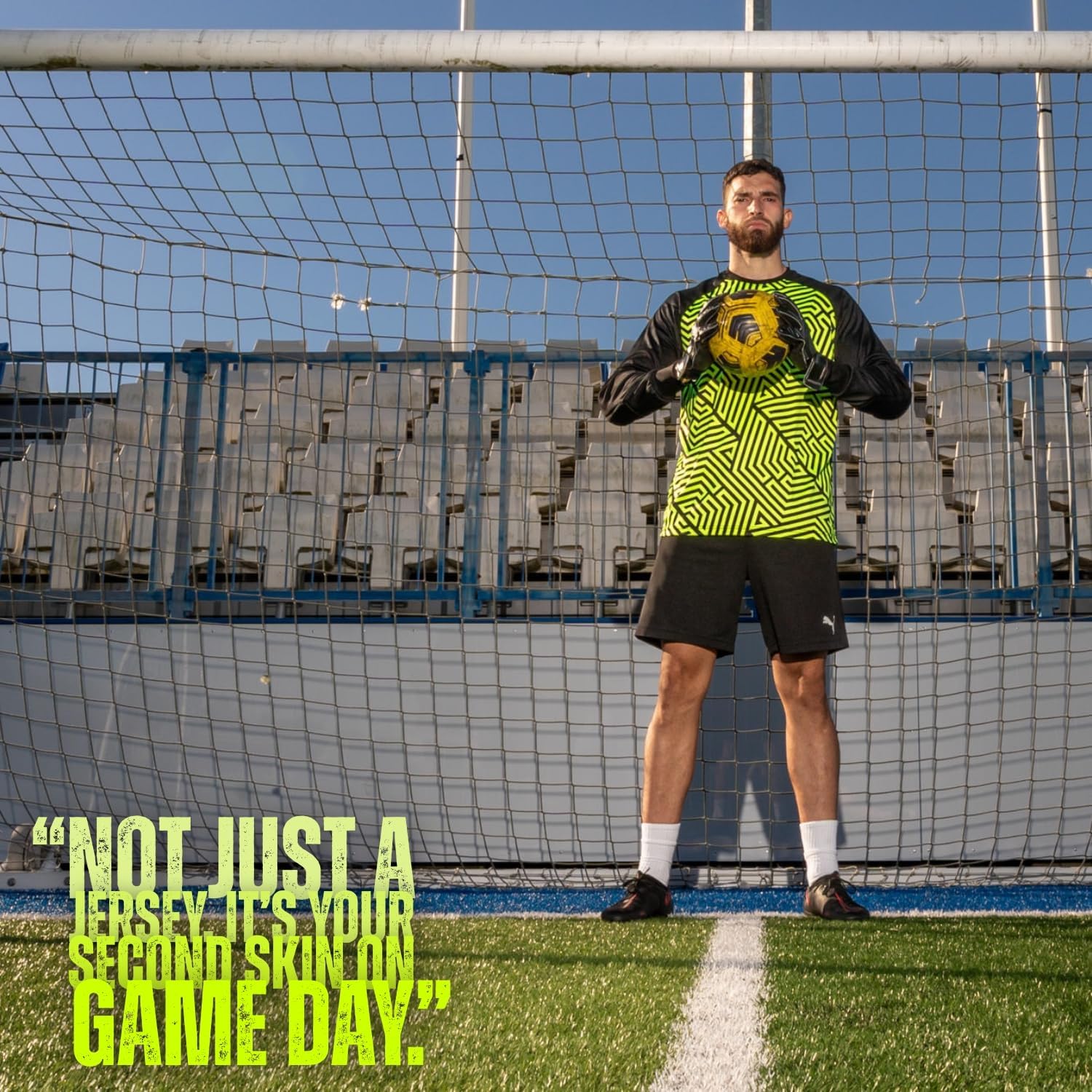Soccer Goalie Jersey for Adult, Long Sleeve Goalkeeper Shirt with Elbow Padding - Image 5
