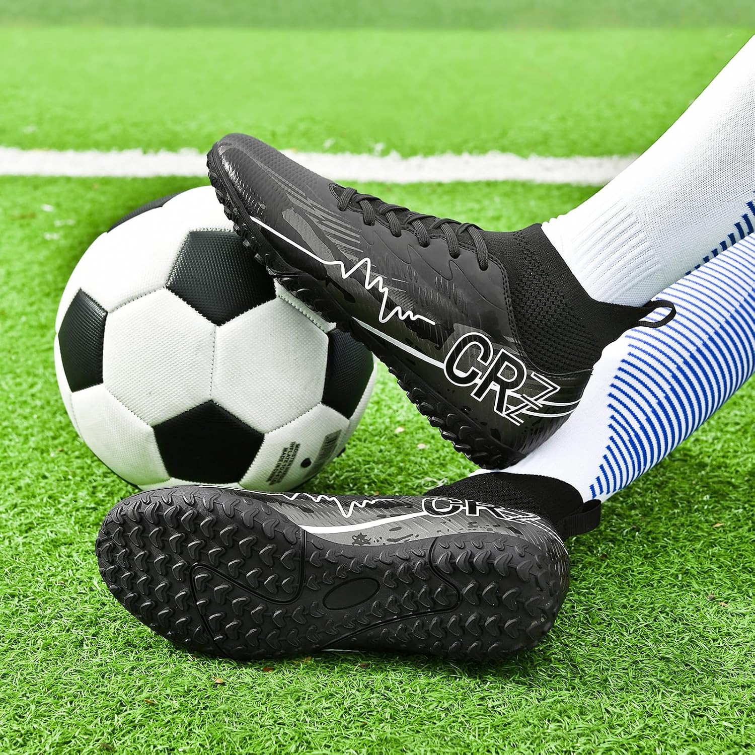 Soccer Cleats for Mens Womens Indoor Turf Soccer Shoes Youth AG TF Training Football Boots Unisex - Image 7