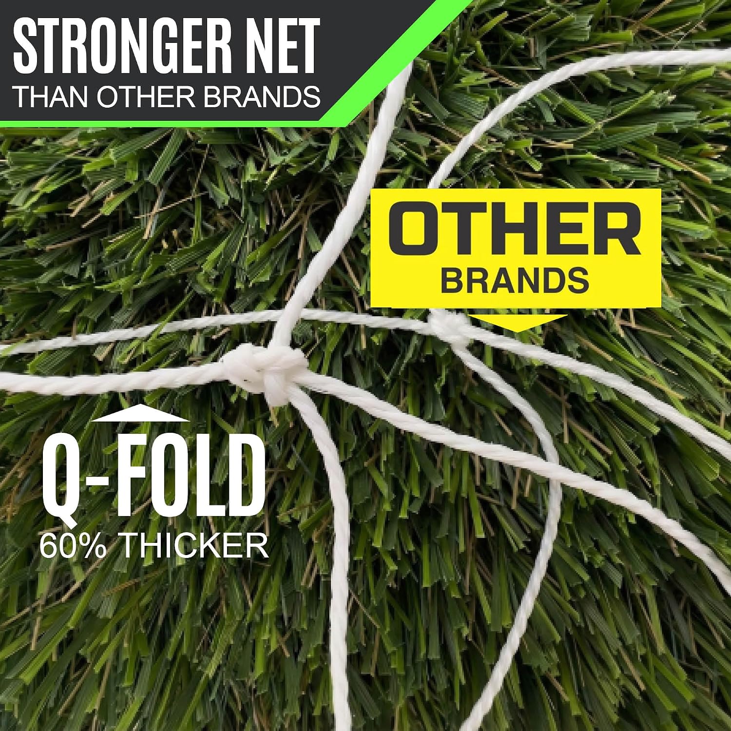 QUICKPLAY Q-Fold Soccer Goal | 30-Second Folding Design for Easy Setup | Portable & Weatherproof uPVC Soccer Goal for Backyard | Durable Post for Adults & Kids - Image 8
