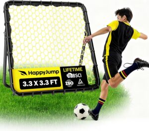 Happy Jump Portable Soccer Rebounde...