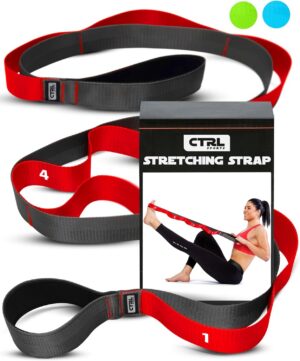 Stretching Strap with Loops, Non El...