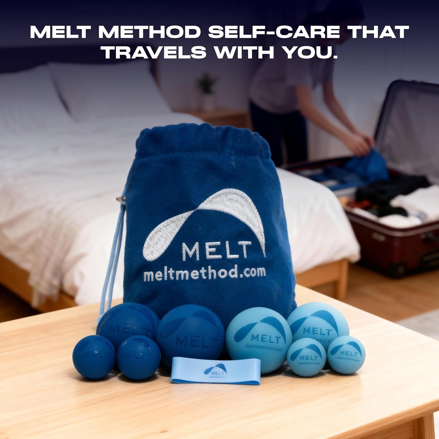 MELT Method Hand & Foot Therapy Ball Kit w/ Sensory FasciaPoint - Therapy Massage Ball Set and Massage Roller for Plantar Fasciitis, Trigger Point, & Myofascial Release - Hand & Foot Roller Massager - Image 8
