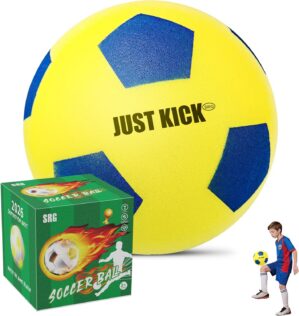 SRG Silent Foam Soccer Ball – Air...