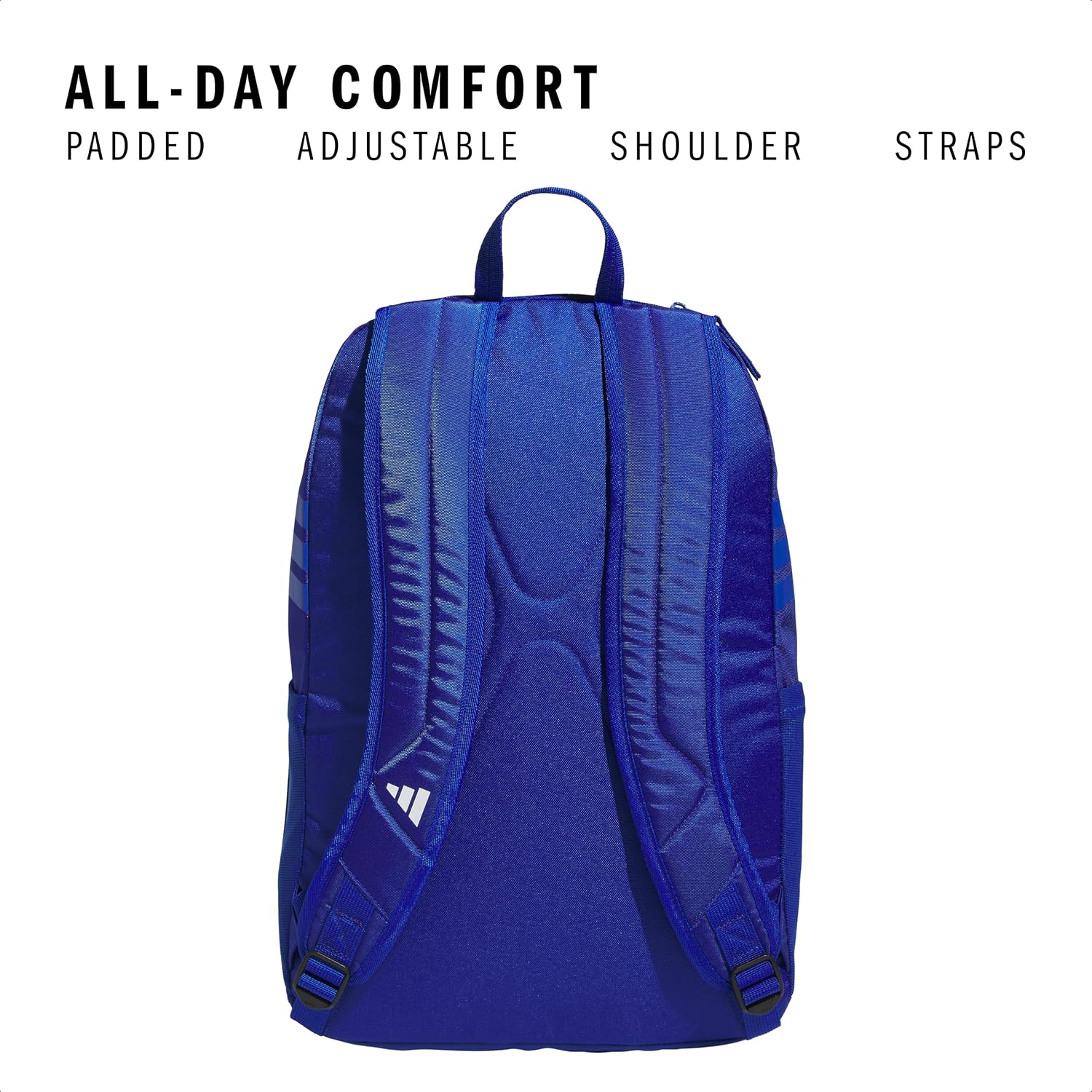 adidas Stadium Soccer Backpack 36L | Padded Laptop Sleeve, Holds A Size 5 Ball, Vented Gear Pocket, Stays Dry On Wet Fields, School Gym & Travel Ready - Image 5