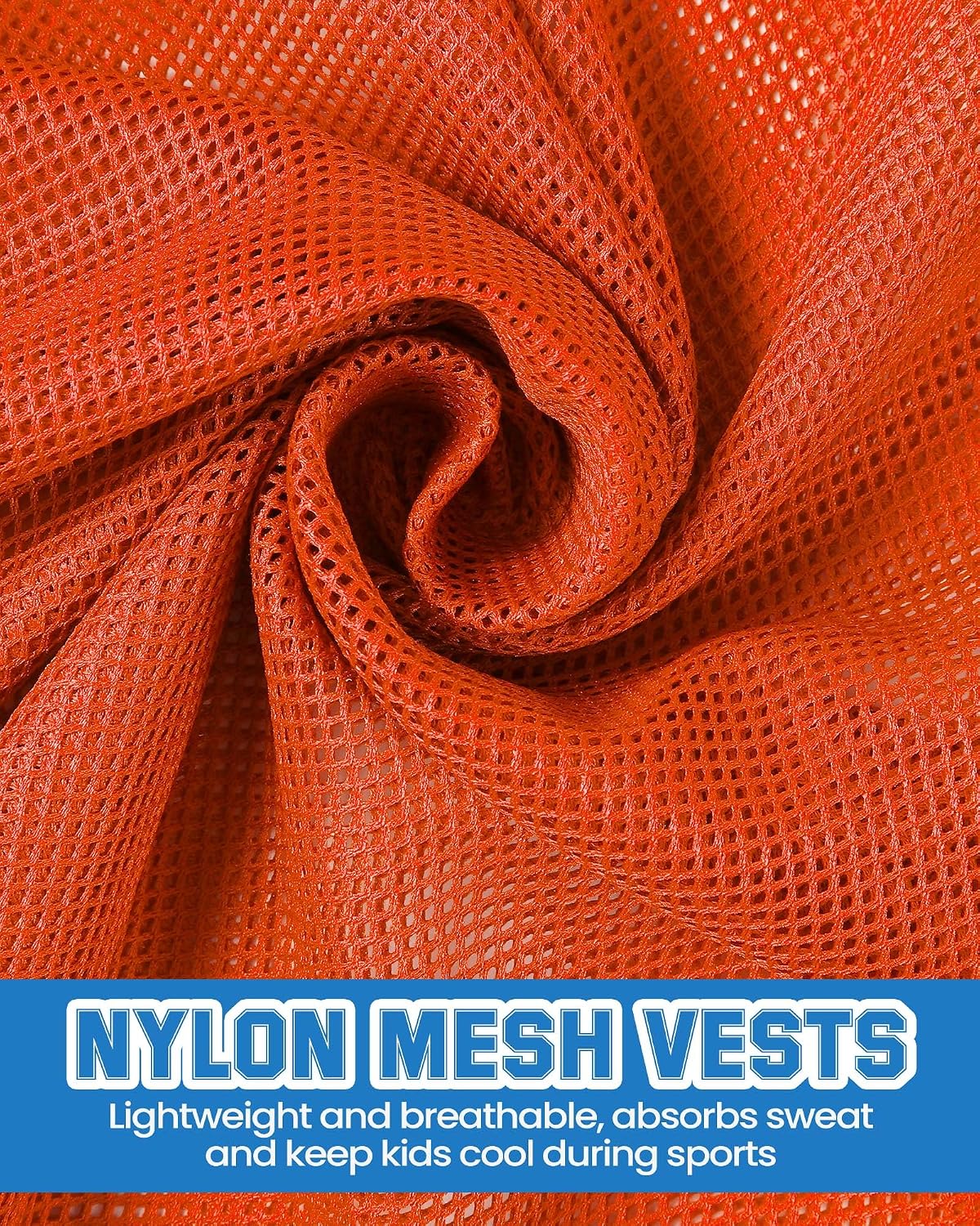 Pasimy 36 Pcs Adult Pinnies Scrimmage Vests Youth Pinnies Team Practice Jerseys for Sports Soccer Football Basketball - Image 4
