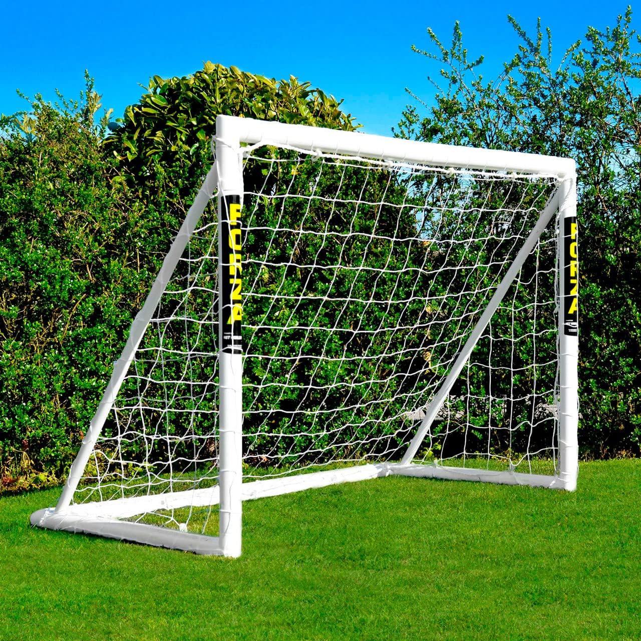 FORZA 6 x 4ft Kids Soccer Goal - The World’s #1 Backyard Goal! | 100% UK-Made, 2 Min Setup, Unbreakable Goalpost Bundle - Buy FORZA, Play Forever!