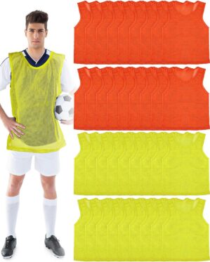 Pasimy 36 Pcs Adult Pinnies Scrimma...