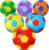 HyDren 6 Pack Soccer Balls Bulk with Pump, Colorful Practice Soccer Balls for Kids & Youth, Indoor Outdoor Training, Games Back to School
