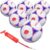 GoSports Premier Soccer Balls – Single or 6 Pack – Sizes 3, 4, 5, with Ball Pump