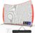 12x9ft Barricade Backstop Net, Ball Sports Barrier Netting, Protection Screen for Baseball Softball Lacrosse Soccer Hockey Training for Backyard with Carry Bag