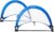 Amazon Basics Portable Pop Up Soccer Goal Set for Kids, Training Equipment, Outdoor Sports Games, Backyard Soccer, Blue, 2-Pack