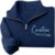 Personalized Logo Quarter Zip Sweatshirt, Custom Business Embroidery, Logo Business Uniform