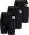 3 Pack Boys’ Compression Shorts with Pockets, Youth Athletic Base Layer | Moisture Wicking Fabric, Machine Wash, 4-Way Stretch Support, Chafe-Free Comfort, Football, Baseball, Basketball & Training