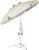 AMMSUN Shade Umbrella, Premium Portable Umbrella with Stand, 6.5ft Lightweight Free Standing Canopy for Sporting Games, Adjustable Instant Sun Protection and Easy to Carry, Beige