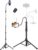Phone Tripod, 86″ Tall Tripod for iPhone with Flexible Gooseneck & Remote | Portable Aluminum Cellphone Stand for Selfies, Video Recording,Travel, Compatible with iPhone Android