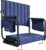 Stadium Seats with Back Support, 500 lbs Heavy Duty for Big Users | 19″ Higher Back & Ultra-Wide Bleacher Seat for Adults, High-Density Cushion, Easy-Fold Portable for Football Outdoor Events