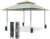 EAGLE PEAK 13×13 Pop Up Canopy Tent, Auto Extended Eaves, Gray | Easy Setup, Heavy Duty Outdoor Canopy Tent, Pop Up Gazebo for Backyard, Patio, Camping & Parties, Wheeled Carry Bag, UPF 50+