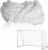 Soccer Goal Net, Soccer Replacement Goal Nets Sports Soccer Goal Post Net Full Size Football Goal Post Netting for Sports Match Training