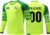 Custom Goalkeeper Jersey for Kids Adults Personalized Soccer Goalie Jersey for Men with Logo Name Number Padded Goalie Jersey