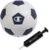 Champion Prodigy Soccer Ball with Pump | 32-Panel Matte Finish | Butyl Bladder | Indoor & Outdoor | Youth & Adult Training | 6″ Pump Included